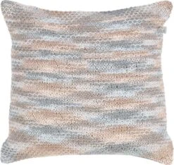 JUDITH - Sierkussen Mist Multi 45x45 Cm - Grijs - Inclusief Binnenkussen