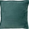 Dutch Decor CILLY - Sierkussen Fleece 45x45 Cm - Sagebrush Green - Groen - Inclusief Binnenkussen
