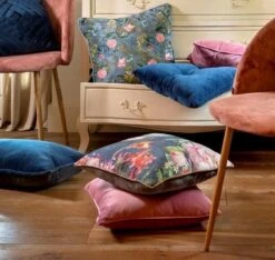 FINN - Sierkussen Velvet 45x45 Cm - Heather Rose - Roze - Inclusief Binnenvulling -Dutch Decor 1200x1136 7