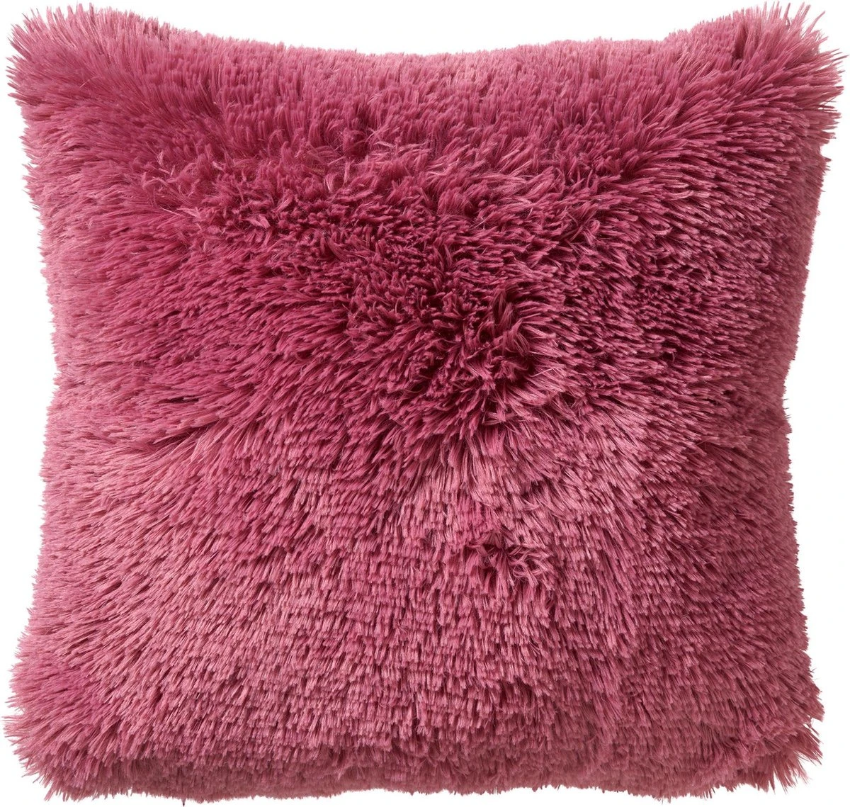 FLUFFY - Kussenhoes Unikleur 60x60 Cm - Heather Rose - Roze - Exclusief Binnenkussen 1 FLUFFY - Kussenhoes Unikleur 60x60 Cm - Heather Rose - Roze - Exclusief Binnenkussen