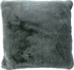 ZAYA - Kussenhoes Unikleur 45x45 Cm - Charcoal Gray - Antraciet - Superzacht - Exclusief Binnenkussen -Dutch Decor 1200x1145 6