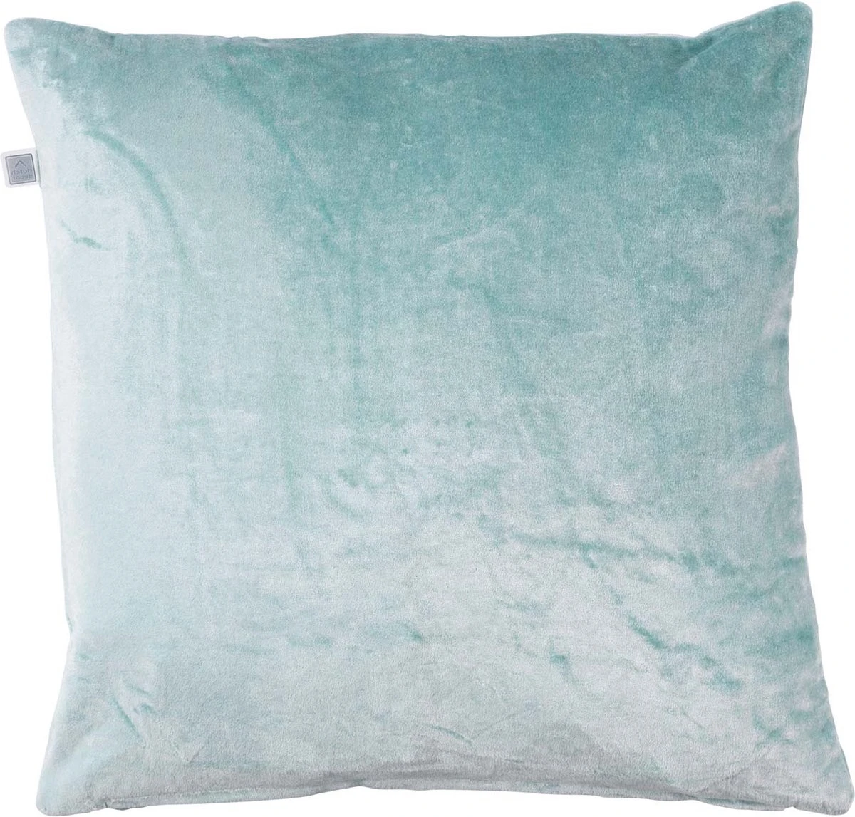 CIDO - Kussenhoes Velvet Licht Jade 45x45 Cm - Groen - Met Rits 2 CIDO - Kussenhoes Velvet Licht Jade 45x45 Cm - Groen - Met Rits - Afbeelding 2