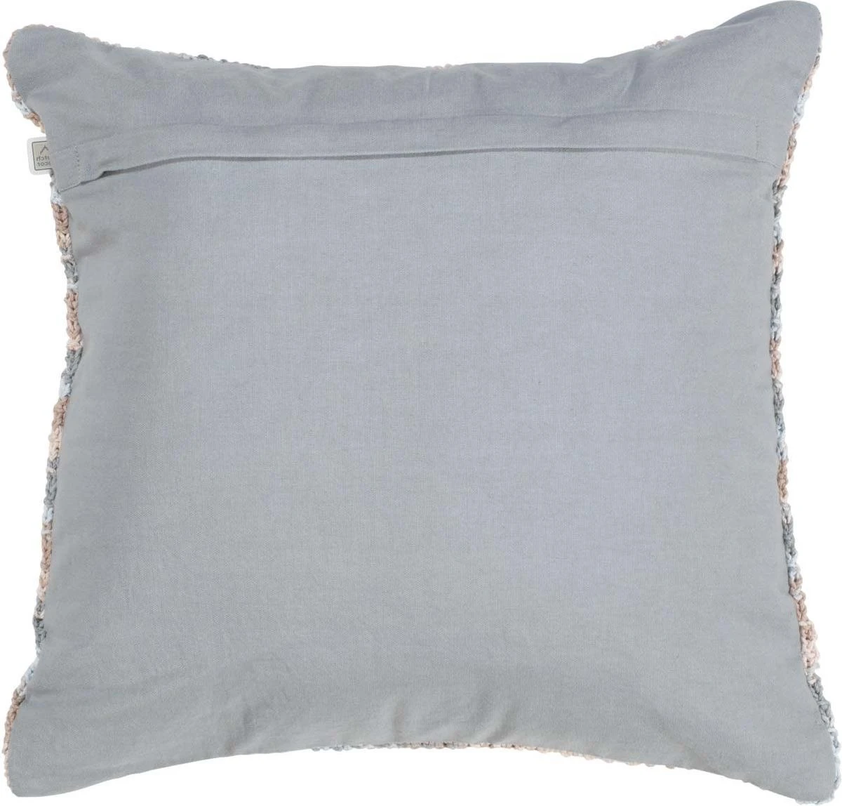 JUDITH - Sierkussen Mist Multi 45x45 Cm - Grijs - Inclusief Binnenkussen 2 JUDITH - Sierkussen Mist Multi 45x45 Cm - Grijs - Inclusief Binnenkussen - Afbeelding 2