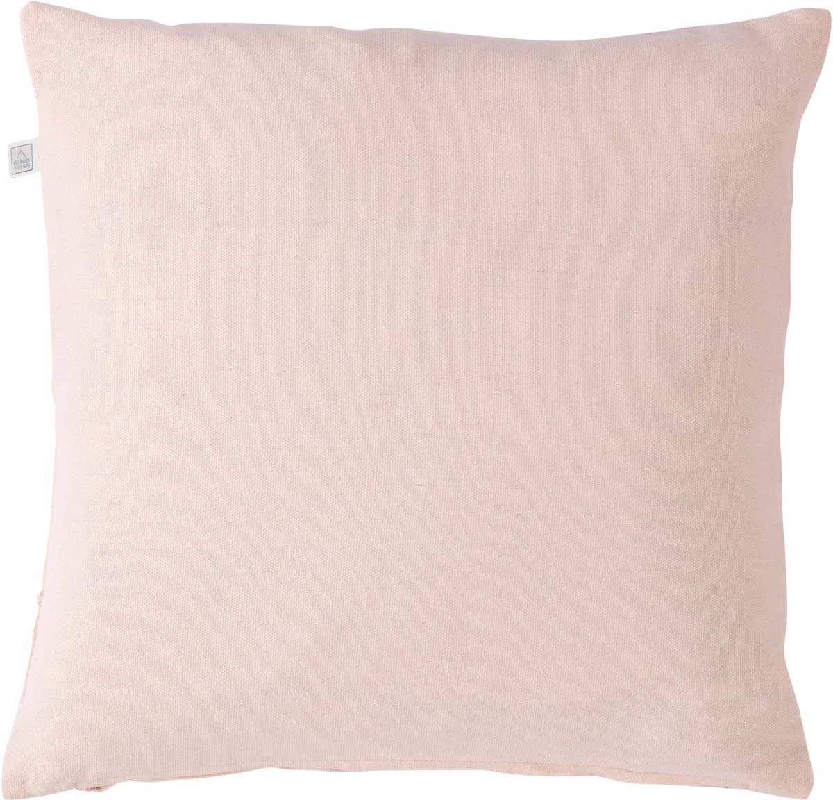 STUVA - Kussenhoes Geborduurd Bloemen 45x45 Cm - Nude - Roze - Blauw - Pasteltinten - Exclusief Binnenkussen 2 STUVA - Kussenhoes Geborduurd Bloemen 45x45 Cm - Nude - Roze - Blauw - Pasteltinten - Exclusief Binnenkussen - Afbeelding 2