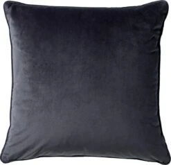 FINN - Sierkussen Velvet 45x45 Cm - Charcoal Gray - Antraciet - Inclusief Binnenvulling -Dutch Decor 1200x1157 10