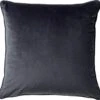 FINN - Sierkussen Velvet 60x60 Cm - Charcoal Gray - Antraciet - Inclusief Binnenvulling