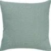 JAMES - Kussenhoes Katoen 45x45 Cm - Jadeite - Lichtgroen - Exclusief Binnenkussen