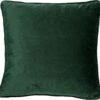 FINN - Kussenhoes Velvet 60x60 Cm - Mountain View - Donkergroen - Exclusief Binnenkussen