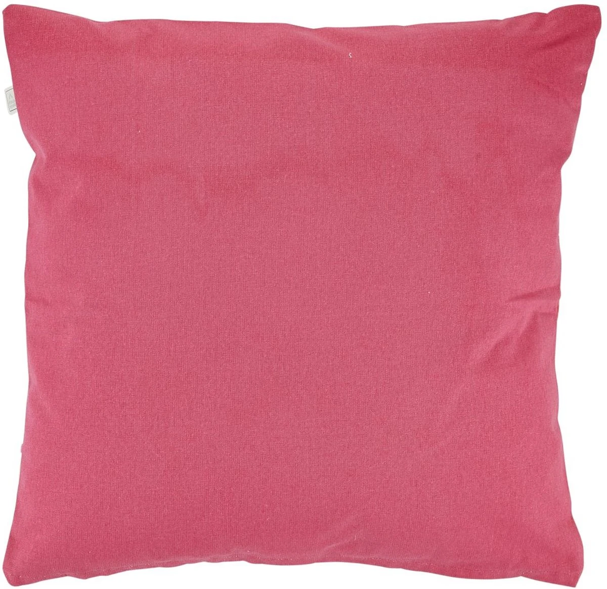 NADIA - Kussenhoes 45x45 Cm - Fuchsia - Roze - Spetters - Katoen - Met Rits 2 NADIA - Kussenhoes 45x45 Cm - Fuchsia - Roze - Spetters - Katoen - Met Rits - Afbeelding 2