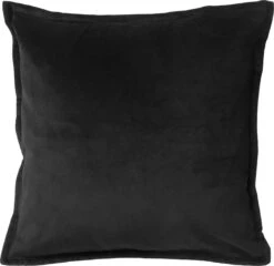 Set Van 2 Sierkussens - Dutch Decor CAITH - 50x50 Cm - Velvet - Raven - Zwart – Unikleur – Inclusief Binnenkussens -Dutch Decor 1200x1168 8