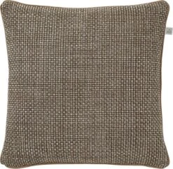 GUETTA - Kussenhoes 45x45 Cm Zand - Goud - Beige - Exclusief Binnenkussen