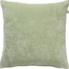 CIDO - Sierkussen Velvet Artisjok 45x45 Cm - Groen - Inclusief Binnenvulling
