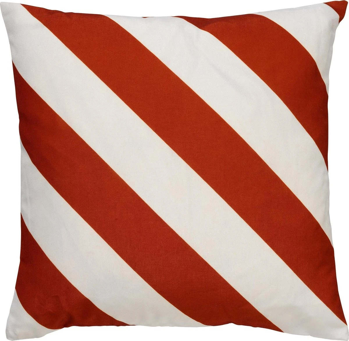 Dutch Decor - SANZENO - Outdoor Sierkussen 45x45 Cm - Waterafstotend En Uv-bestendig - Gestreept - Potters Clay - Wit En Oranje - Buitenkussen - Tuinkussen - Loungekussen- Voor Buiten 1 Dutch Decor - SANZENO - Outdoor Sierkussen 45x45 Cm - Waterafstotend En Uv-bestendig - Gestreept - Potters Clay - Wit En Oranje - Buitenkussen - Tuinkussen - Loungekussen- Voor Buiten