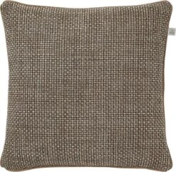 GUETTA - Sierkussen 45x45 Cm Zand - Goud - Beige - Inclusief Binnenvulling