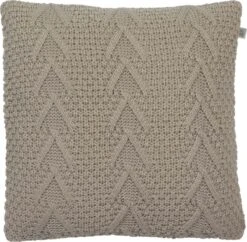 NOACH - Kussenhoes Zand 45x45 Cm - Exclusief Binnenkussen