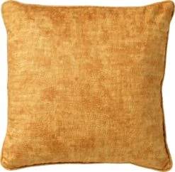 SAMMY - Kussenhoes Met Patroon Golden Glow 45x45 Cm - Geel - Exclusief Binnenkussen