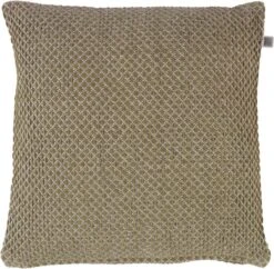 KNOPPA - Kussenhoes Olijf 45x45 Cm - Groen - Met Rits