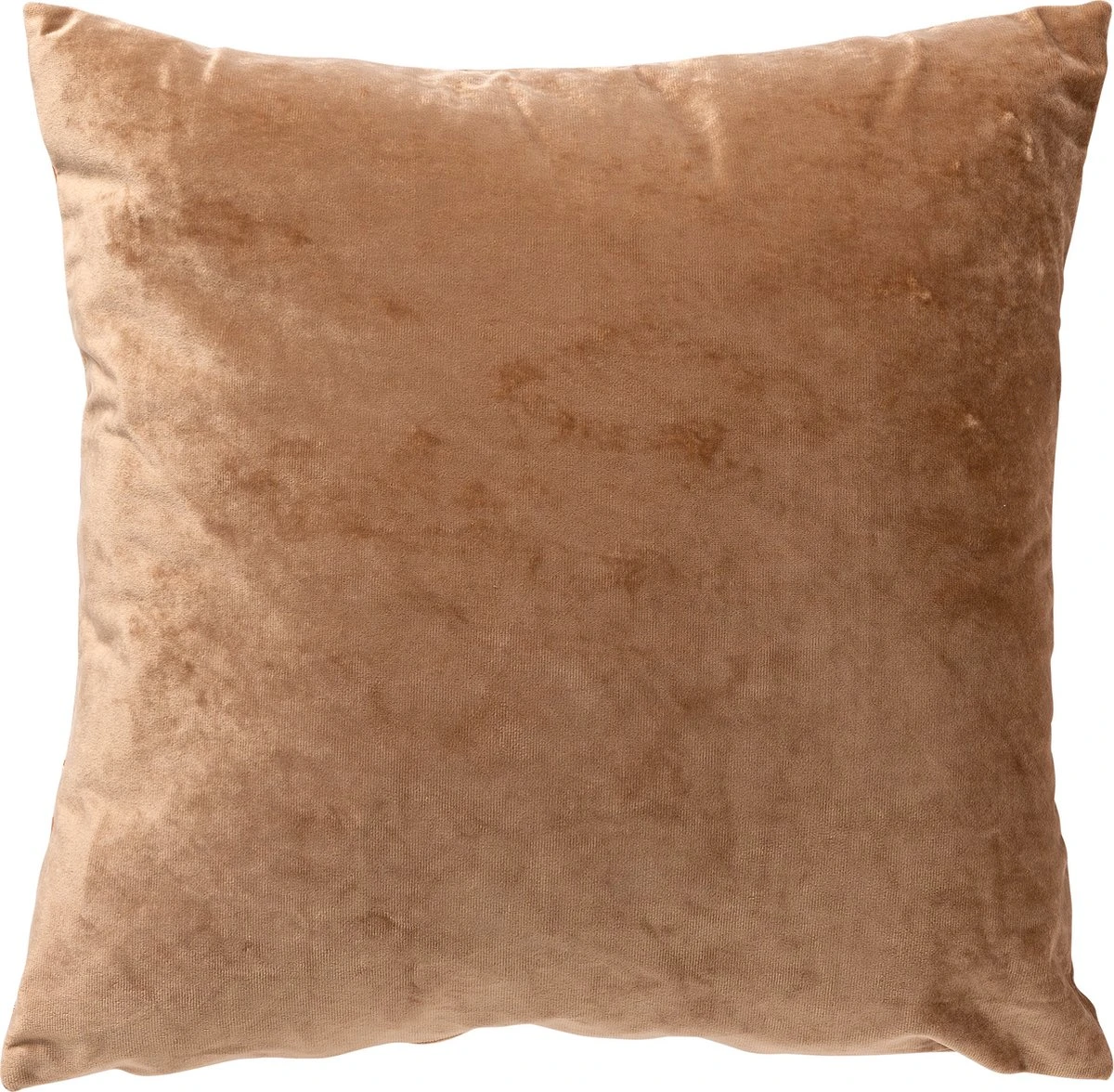 TINO - Sierkussen Velvet 45x45 Cm Tobacco Brown - Bruin - Inclusief Binnenvulling 3 TINO - Sierkussen Velvet 45x45 Cm Tobacco Brown - Bruin - Inclusief Binnenvulling - Afbeelding 3