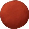 Dutch Decor - SOL - Sierkussen Rond Outdoor 40 Cm Potters Clay - Waterafstotend En Uv-bestendig - Oranje
