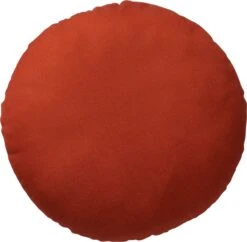Dutch Decor - SOL - Sierkussen Rond Outdoor 40 Cm Potters Clay - Waterafstotend En Uv-bestendig - Oranje