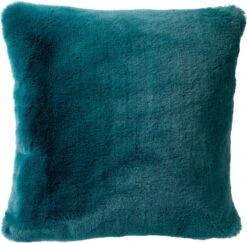 ZAYA - Kussenhoes Unikleur 45x45 Cm - Galapagos Green - Groen - Superzacht - Met Rits
