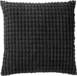 Set Van 2- Dutch Decor ROME- Kussenhoezen Unikleur Raven 45x45 Cm - Zwart -Dutch Decor 1200x1181 5