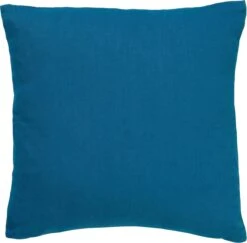 JAMES - Sierkussen Katoen 45x45 Cm - Provincial Blue - Blauw - Inclusief Binnenvulling