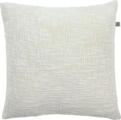 SARA - Kussenhoes Ivoor 45x45 Cm - Wit - Exclusief Binnenkussen