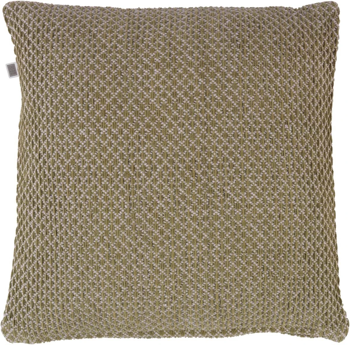 KNOPPA - Kussenhoes Olijf 45x45 Cm - Groen - Met Rits 2 KNOPPA - Kussenhoes Olijf 45x45 Cm - Groen - Met Rits - Afbeelding 2