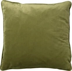 FINN - Sierkussen Velvet 60x60 Cm - Calliste Green - Groen - Inclusief Binnenvulling