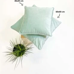FINN - Kussenhoes Velvet 60x60 Cm - Jadeite - Lichtgroen - Exclusief Binnenkussen 10 FINN - Kussenhoes Velvet 60x60 Cm - Jadeite - Lichtgroen - Exclusief Binnenkussen -Dutch Decor 1200x1188 4