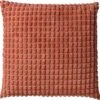 ROME - Sierkussen Uni 45x45 Cm - Muted Clay - Roze - Inclusief Binnenvulling
