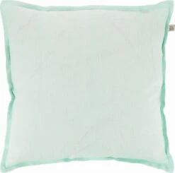 LINNEN - Sierkussen 45x45 Cm - Mint Groen - Pasteltint - Met Kussenhoes Van 100% Linnen - Inclusief Binnenkussen -Dutch Decor 1200x1189 11