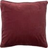 FINN - Kussenhoes Velvet 45x45 Cm - Merlot - Rood - Exclusief Binnenkussen