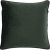 FINN - Kussenhoes Velvet 45x45 Cm - Mountain View - Donkergroen - Exclusief Binnenkussen