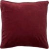 FINN - Kussenhoes Velvet 60x60 Cm - Merlot - Rood - Exclusief Binnenkussen