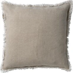 BURTO - Kussenhoes Van Gewassen Katoen Pumice Stone 45x45 Cm - Beige - Met Rits -Dutch Decor 1200x1192 6