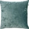 SKY - Sierkussen Velvet 45x45 Cm - Sagebrush Green - Groen - Inclusief Binnenvulling
