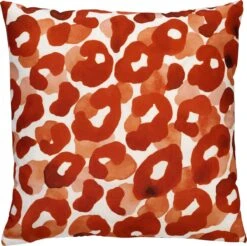 Dutch Decor - SAMONE - Outdoor Sierkussen 45x45 Cm - Waterafstotend En Uv-bestendig - Potters Clay - Oranje - Buitenkussen - Tuinkussen - Loungekussen- Voor Buiten