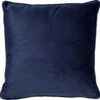 FINN - Sierkussen Velvet 45x45 Cm - Insignia Blue - Donkerblauw - Inclusief Binnenvulling