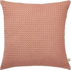 TRESA - Kussenhoes 45x45 Cm - Terra - 100% Katoen - Exclusief Binnenkussen