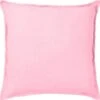 LINNEN - Sierkussen 45x45 Cm - Roze - Pasteltint - Met Kussenhoes Van 100% Linnen - Inclusief Binnenkussen