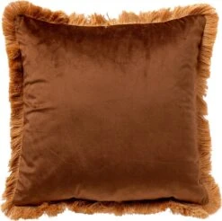 JONI - Kussenhoes 45x45 Cm Semolina - Beige - Met Rits -Dutch Decor 1200x1196 11