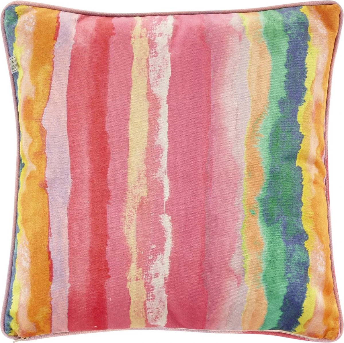 PRIEM - Kussenhoes Multi 45x45 Cm - Exclusief Binnenkussen 2 PRIEM - Kussenhoes Multi 45x45 Cm - Exclusief Binnenkussen - Afbeelding 2