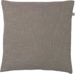 SARA - Kussenhoes Taupe 45x45 Cm - Exclusief Binnenkussen