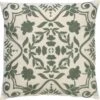 MENA - Kussenhoes Katoen - 45x45 Cm - Jadeite - Groen - Exclusief Binnenkussen