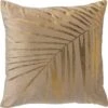 LUNO - Sierkussen 45x45 Cm Semolina - Beige - Inclusief Binnenvulling