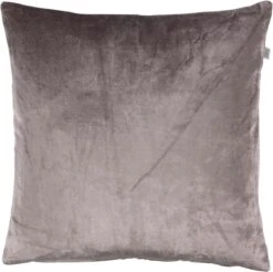 CIDO - Kussenhoes Velvet Taupe 45x45 Cm - Met Rits