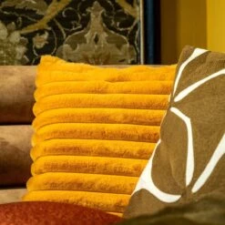 Set Van 4 Kussens - Geel - Groen - LEWIS - TINO - HAZEL - ZAYA - Inclusief Vulling - Luxe En Zachte Stoffen -Dutch Decor 1200x1198 24