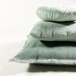 BURTO - Sierkussen Van Gewassen Katoen Jadeite 60x60 Cm - Groen - Inclusief Binnenvulling 10 BURTO - Sierkussen Van Gewassen Katoen Jadeite 60x60 Cm - Groen - Inclusief Binnenvulling -Dutch Decor 1200x1198 29